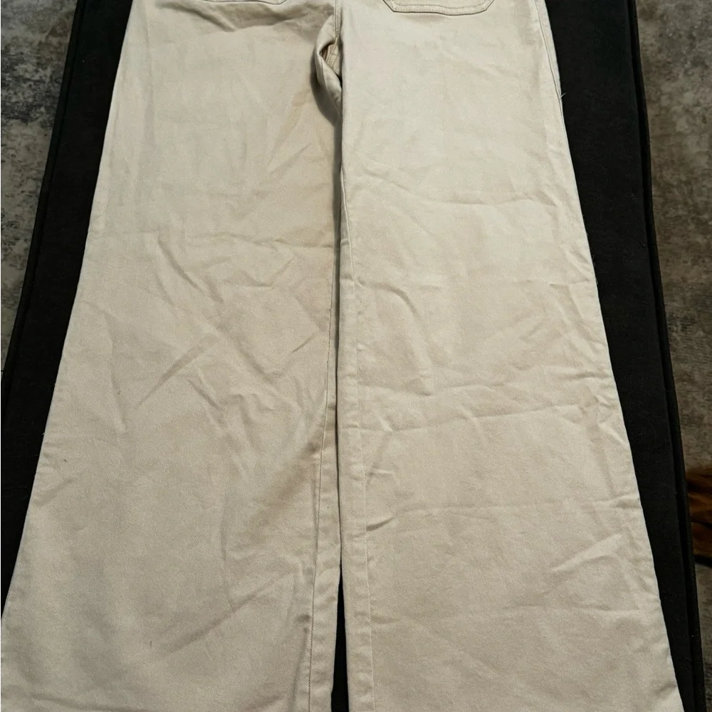 Loft Palmer Wide Leg Pant Twill - Picture 1 of 6